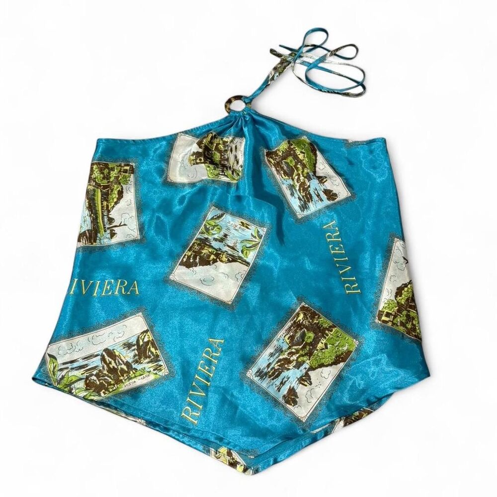 Old-navy Women's Blue Crop-top